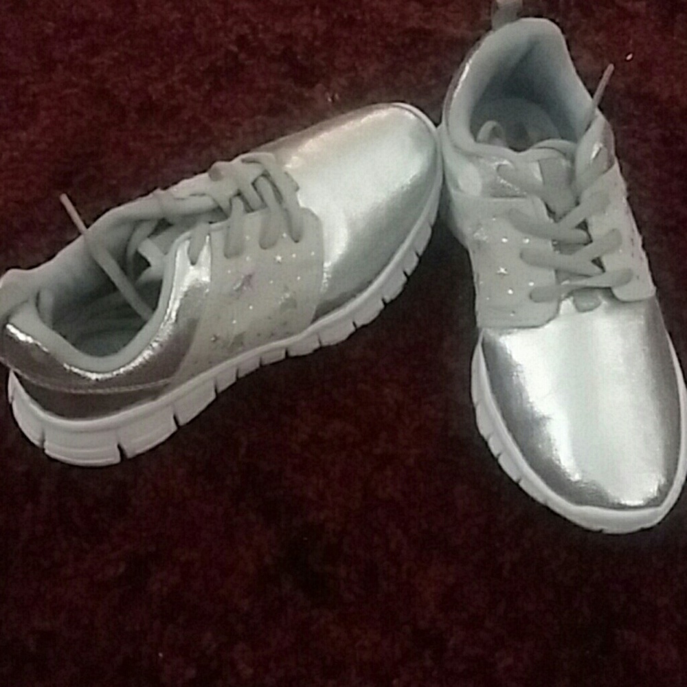 Girls size 2 playful sneakers